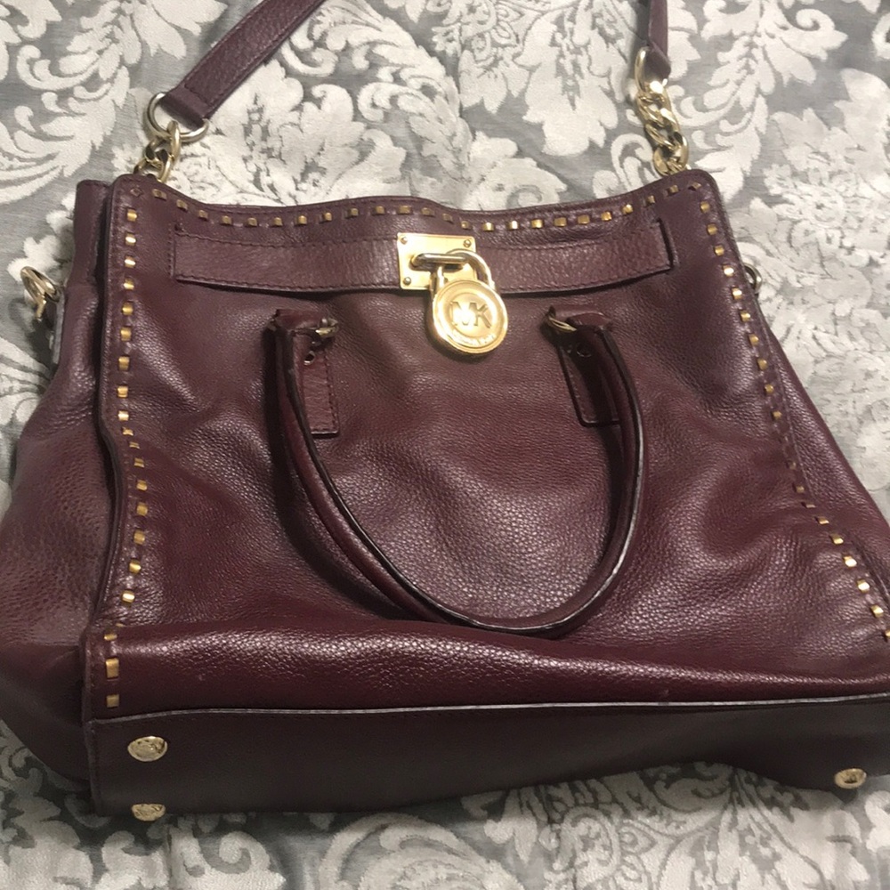 Ox blood Michael Kors bag